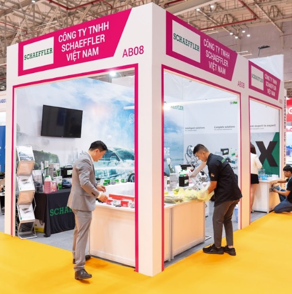 Gian hàng trưng bày của Schaeffler
